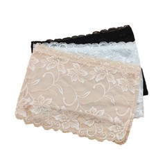 3X Floral Lace Tube Top Bra
