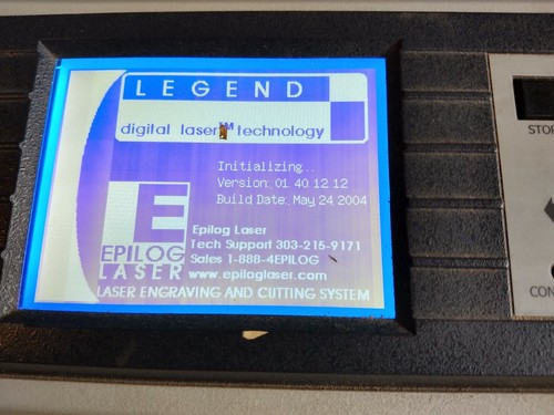 Epilog laser engraver - epilog, legend