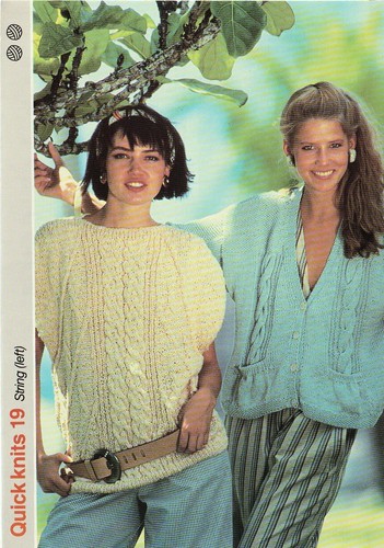 Ladies knitting patterns - knitting,