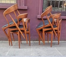 1960s 6x Danish dining chairs by Johannes Andersen