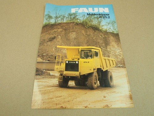 Brochure faun k25 - brochure, truck