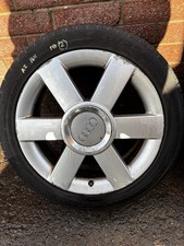 2000 - 05 AUDI A2 16" inch  6 SPOKE ALLOY WHEEL  P/N 8Z0601025H