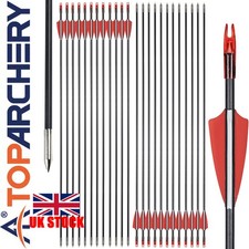 24pcs fiberglass arrows - 31",