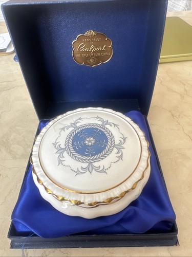 Coalport trinket box - trinket,