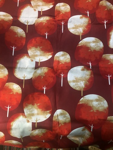 Scandinavian style red tree - red,