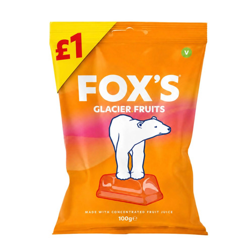 Fox glacier fruits bag - fox's, 100g