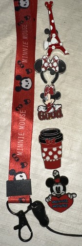 Minnie mouse starter lanyard - minnie,
