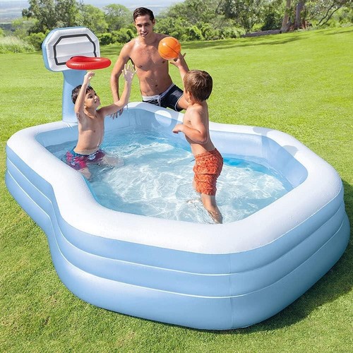 Shooting hoops swimming centre - hoops,