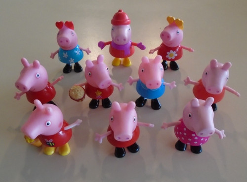 Peppa pig figure - lot, p2