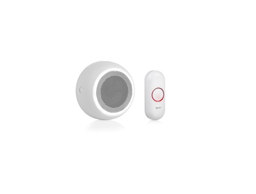 Byron wireless doorbell white - byron,