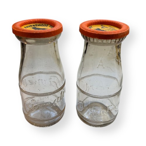 Vintage half pint milk - half,
