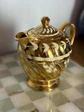 Vintage Sadler Gold Lustre Jug