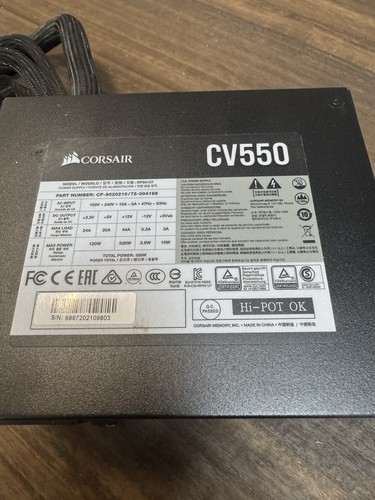 Corsair series cv550 - corsair,