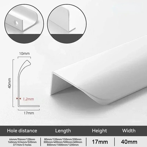 Hidden cabinet handles - hidden,