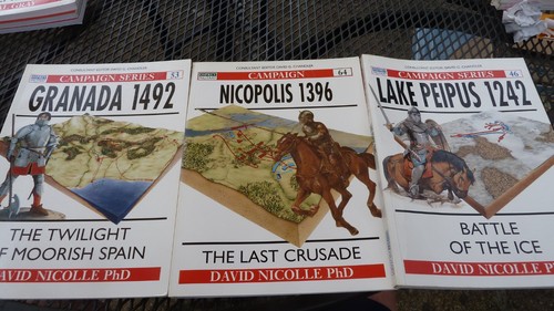 Osprey book job lot campaign - job,