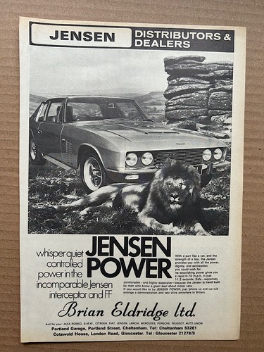 Jenson interceptor memorabilia - jenson,