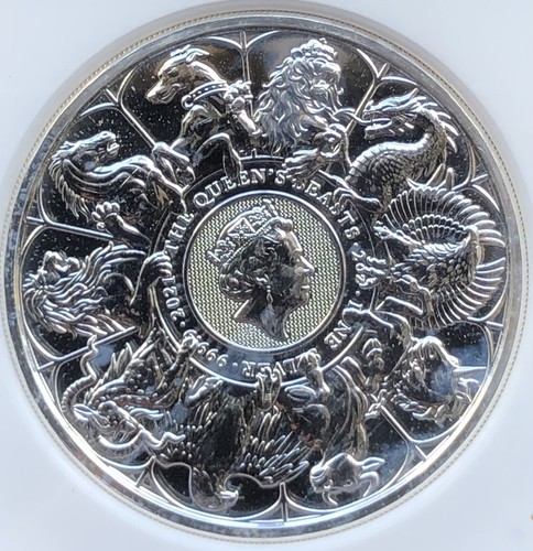 2oz silver 2021 queens - 2oz,