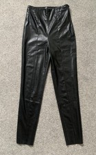 Zara Slim Fit Faux Leather
