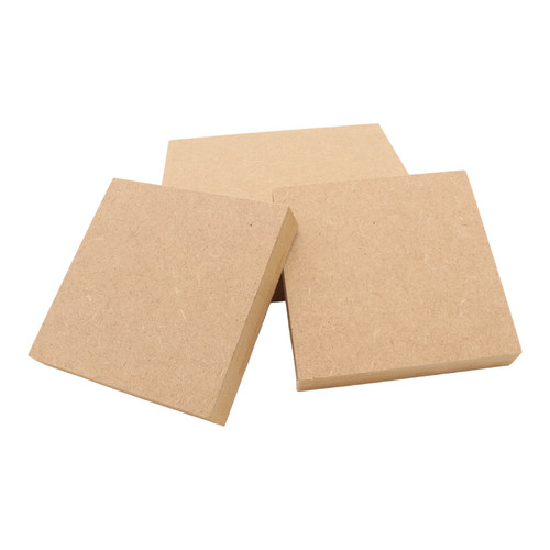 Wooden mdf square - wooden, craft