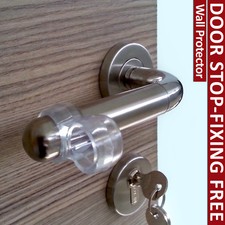 WALL PROTECTOR FITS ON DOOR