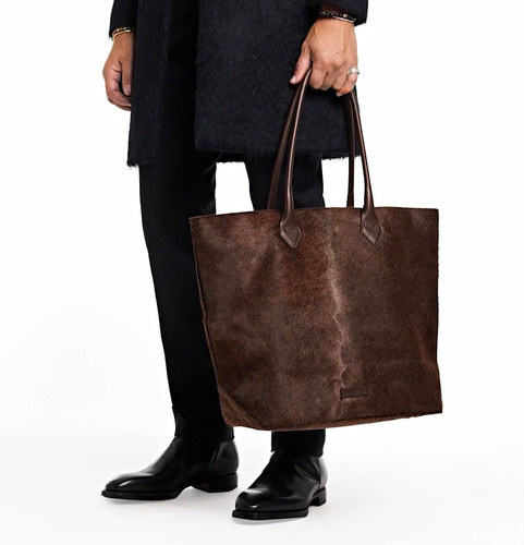 Varvatos calf hair tote - varvatos,