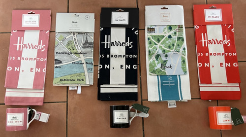 Harrods towel set - t-towel, 2