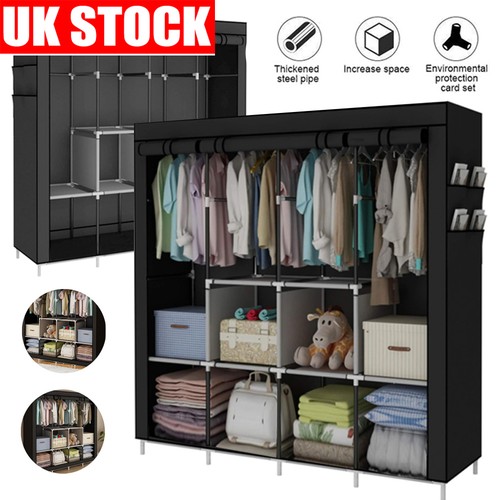 Fabric canvas wardrobe with - fabric,