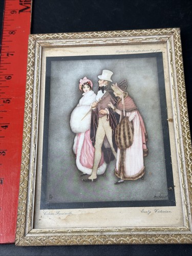 Vintage lithograph jennie - lithograph,