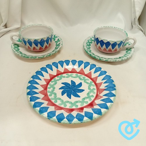 Hand painted ceramic - painted, tea