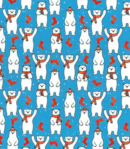 Christmas polycotton prints - christmas,