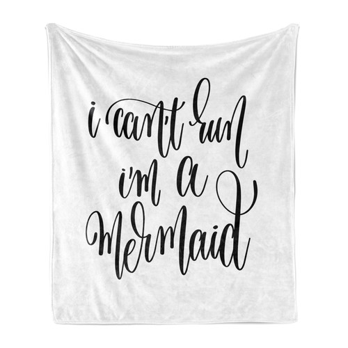 Mermaid soft flannel - i'm,
