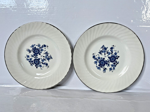 Royal blue ironstone side - royal,