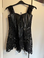 Dream girl corset dress black