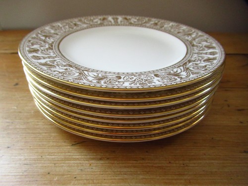 Wedgwood gold florentine 8 - gold,