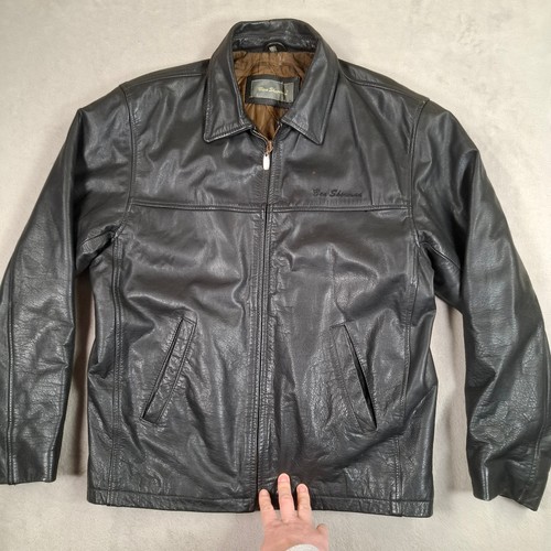 Ben sherman leather jacket - sherman,