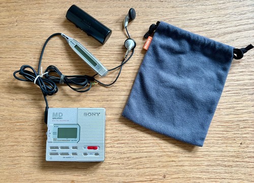 Sony portable minidisc - sony,