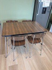 Retro Breakfast Table & 4 Chairs by Tavo