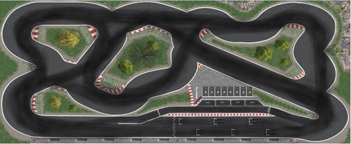 New racetrack race track - new,