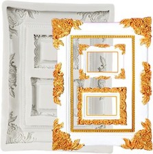 Silicone Fondant Mould Cake Border Relief Baking Mold Sugarcraft Decorating Clay