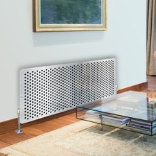 Glass Radiator Cover Printed - Stainless Steel - Made By Premier Range