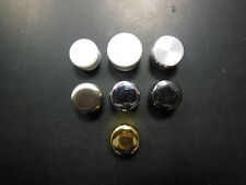 Replacement Universal Dimmer Light Switch Knob Chrome Brass White Satin Alumin