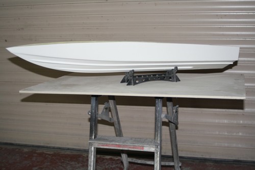 Deep hull dv2 fibreglass - hull,,