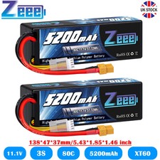 2x Zeee 3S Lipo Battery