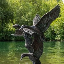 Life size set three flying - three,
