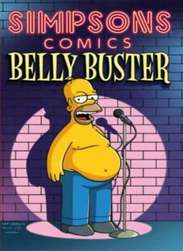 Simpsons comics belly - simpsons,