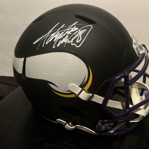 Adrian peterson autographed - peterson,
