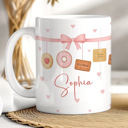 Personalised biscuit lover mug - biscuit,