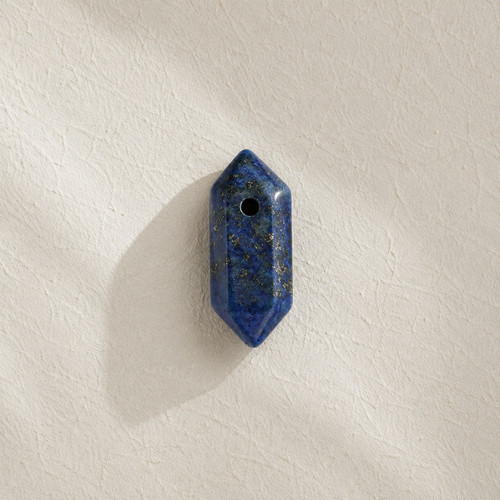 Natural lapis lazuli hexagon - lapis,