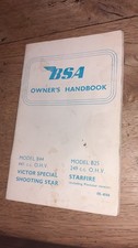 BSA B44 Victor Shooting Star B25 Starfire Owners Handbook 1969 Genuine Original