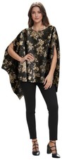 Lagenlook Oversize Poncho Top